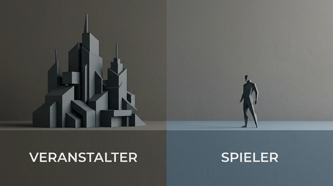 Schematische Gegenüberstellung der Adressatenkreise von § 284 und § 285 StGB mit Strafrahmen und typischen Konstellationen